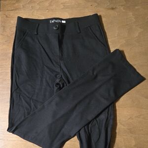 Tapata Women's Black Dress Stretch Pants
